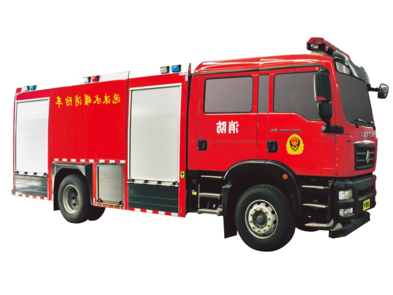 汕德卡8噸泡沫消防車 