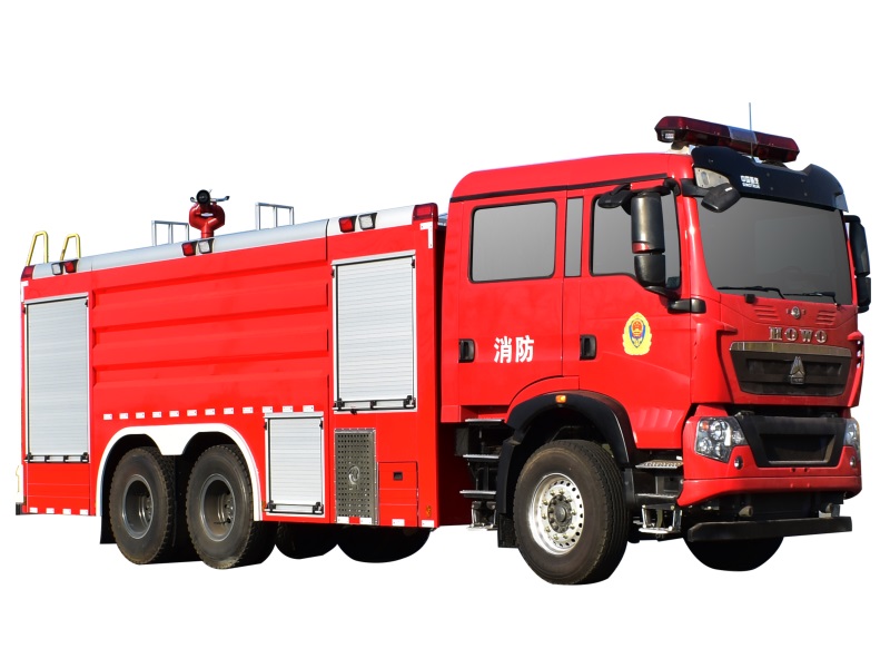 豪沃12噸泡沫消防車 
